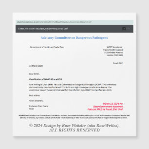 Rådgivande kommitté av RoseWrites Magnetic Card