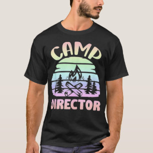 Rådgivare Camper Summer Camp Director T Shirt