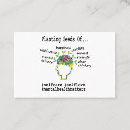 Rådgivare för psykisk hälsa visitkort