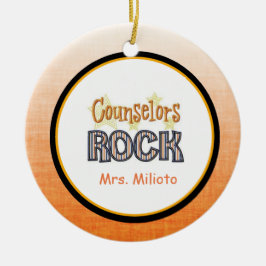 Rådgivare Sten julprydnad Julgransprydnad Keramik