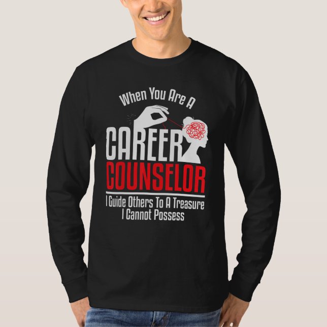 Rådgivarhandbok för karriärkonsulter för skatteråd t shirt (Framsida)