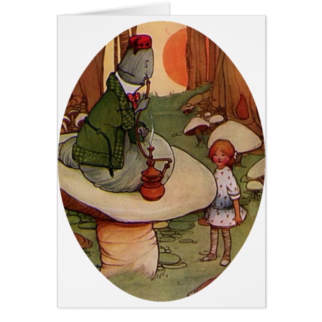 Rådgivning från en Caterpillar Hälsningskort (Framsidan)