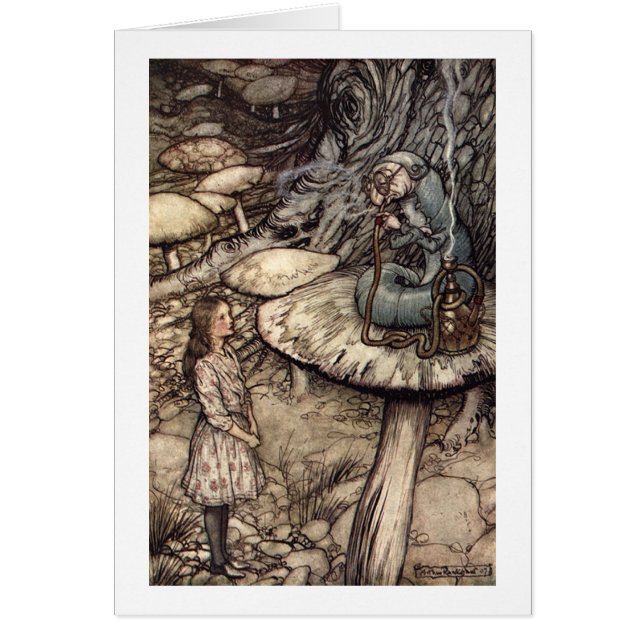 Rådgivning från en Caterpillar Hälsningskort (Framsidan)