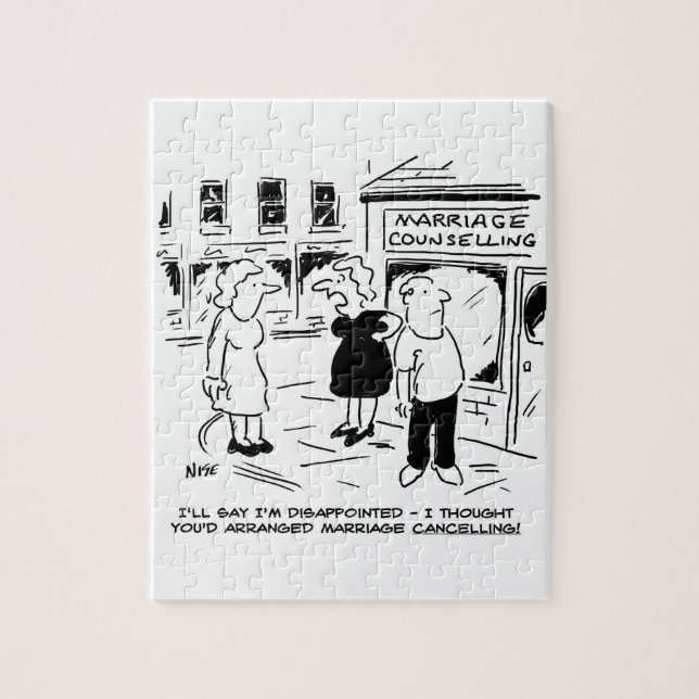Rådgivning i giftermål, inte annullering pussel (Vertikal)