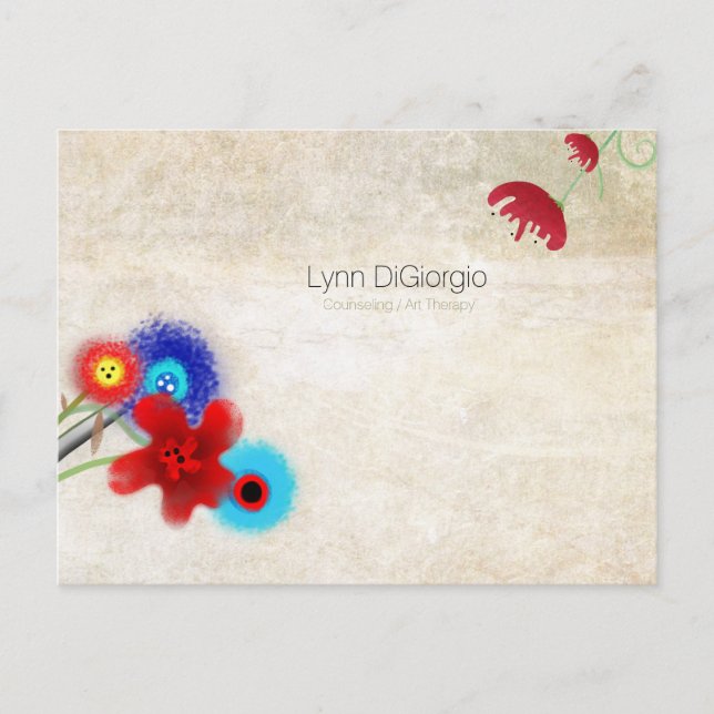 Rådgivning/konsthämtning Vykort (Framsida)