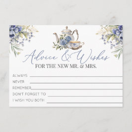 Rådgivning till Tea Party Blommigt Möhippa och Öns Tilläggskort