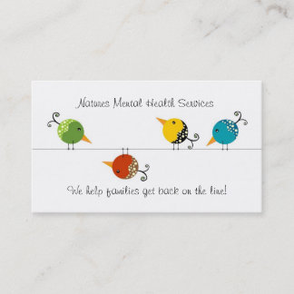 Rådgivningen servar visitkort