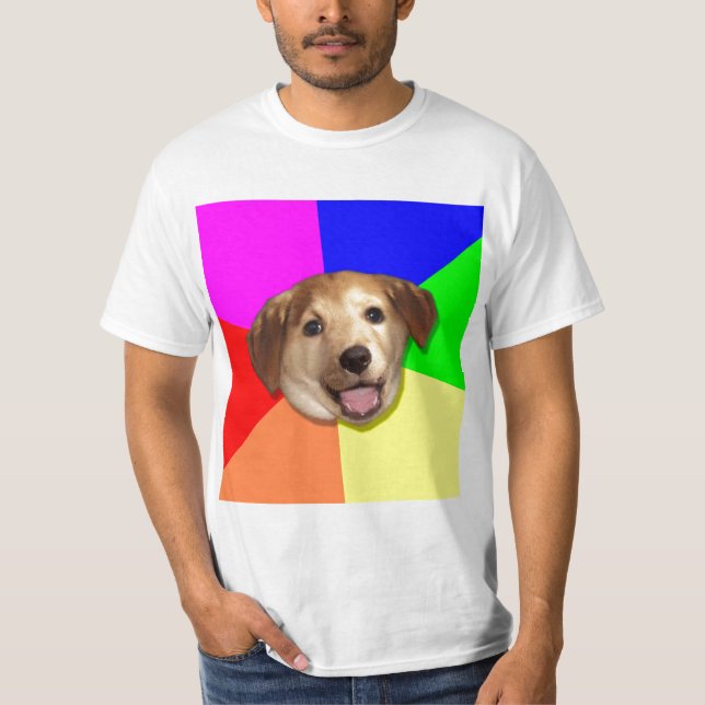 Rådgivninghundinternet Meme Tee Shirt (Framsida)