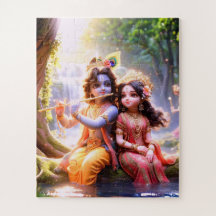 Radha Krishana Zig såg Puzzles