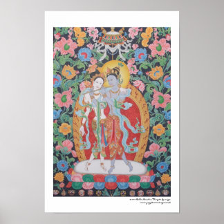 Radha-Krishna Affisch