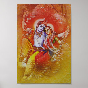 Radha Krishna affisch