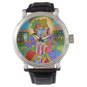 Radha Krishna Clock Armbandsur