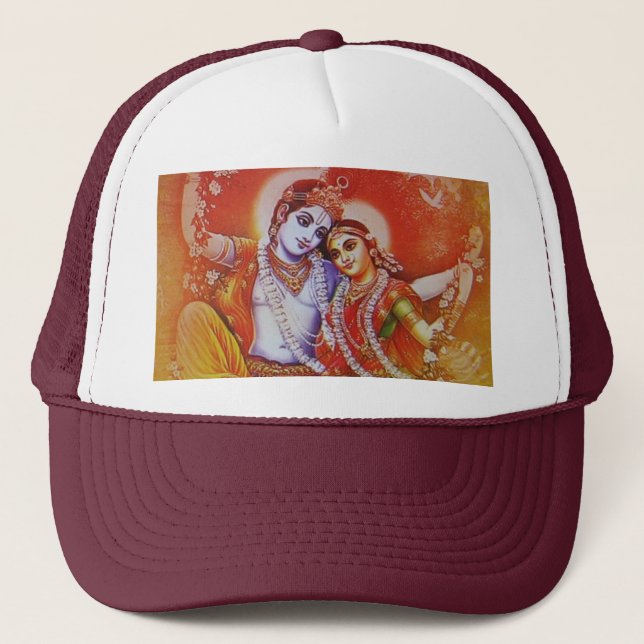 Radha Krishna hatt Truckerkeps (Framsida)