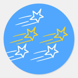 RADHA Krishna - i min hjärtasamling Runt Klistermärke