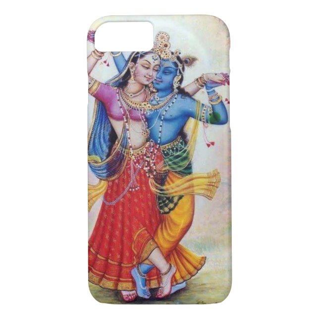 Radha-Krishna iPhone Cover Case-Mate iPhone Skal (Baksida)