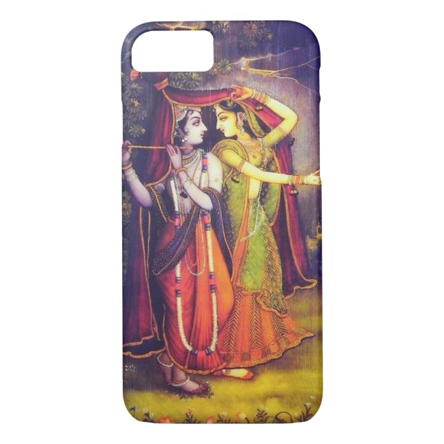 Radha-Krishna iPhone Cover Case-Mate iPhone Skal (Baksida)