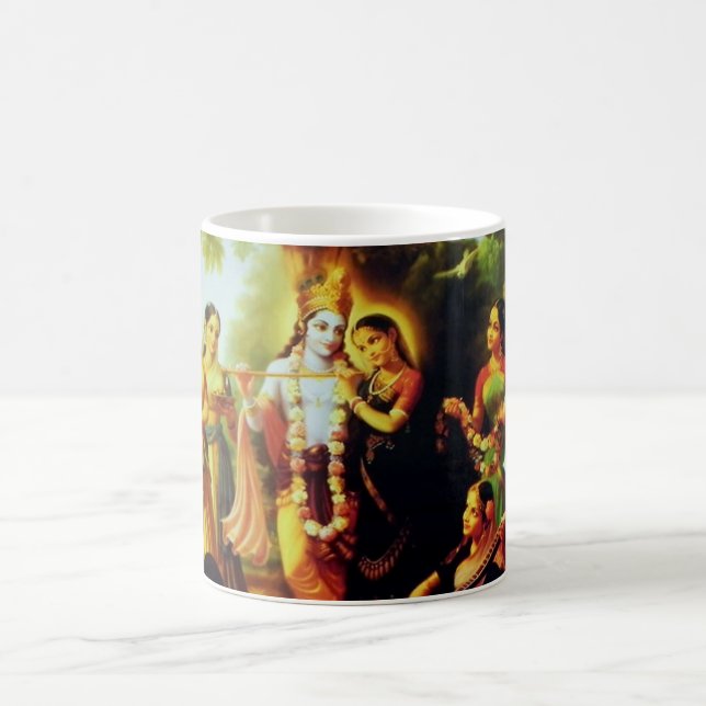 Radha Krishna Kaffemugg (Center)