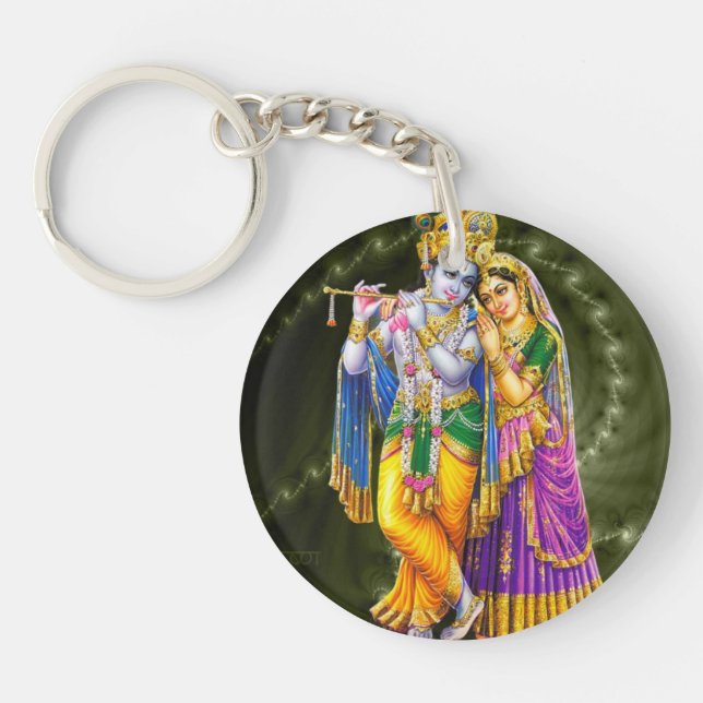 Radha Krishna keychain (Framsidan)
