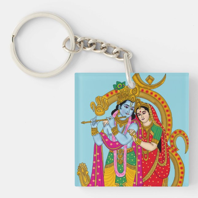 Radha Krishna Keyring (Framsidan)