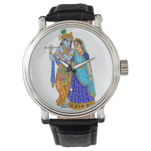 Radha Krishna-klocka Armbandsur