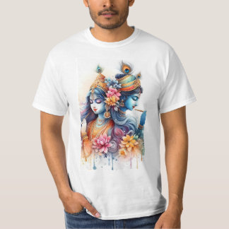 Radha Krishna Mobila Tapet; öppnar en ny flik T Shirt
