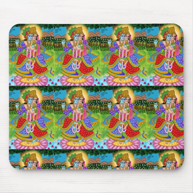 Radha Krishna Mouse Pad Musmatta (Framsidan)