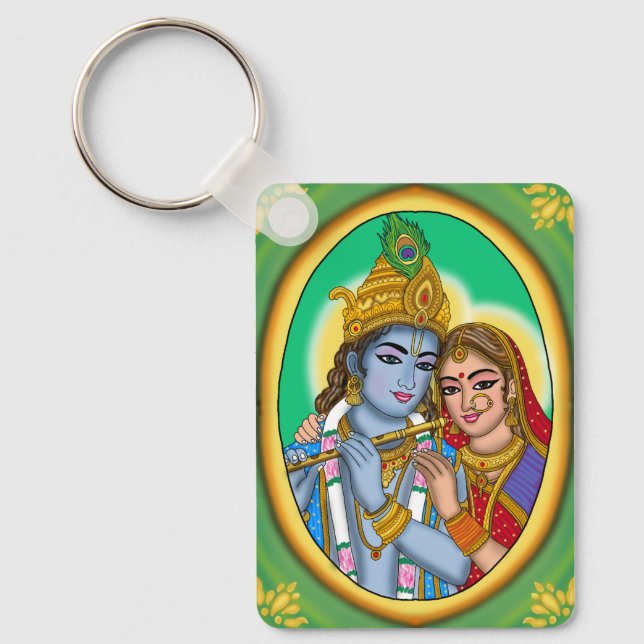 Radha Krishna Nyckelring (Framsida)