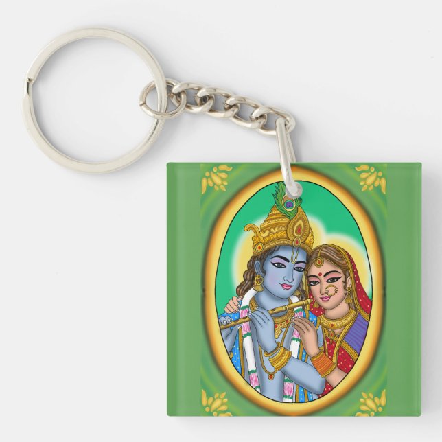Radha Krishna Nyckelring (Framsidan)