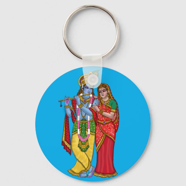 Radha Krishna Nyckelring (Framsida)