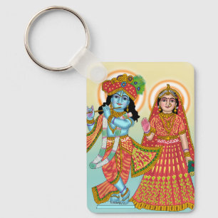 Radha Krishna-nyckelring Nyckelring