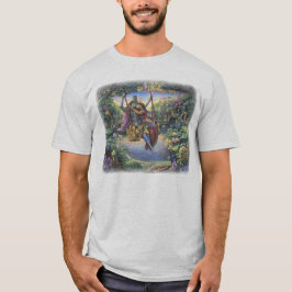 Radha Krishna på gungaT-tröja T-shirt