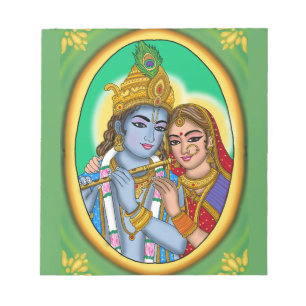 Radha Krishna Pappersvaror Anteckningsblock
