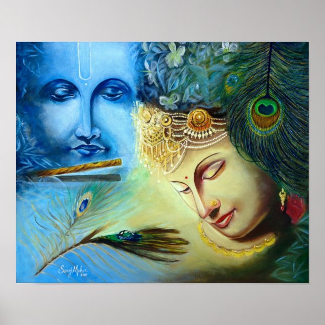 Radha Krishna Poster (Framsidan)