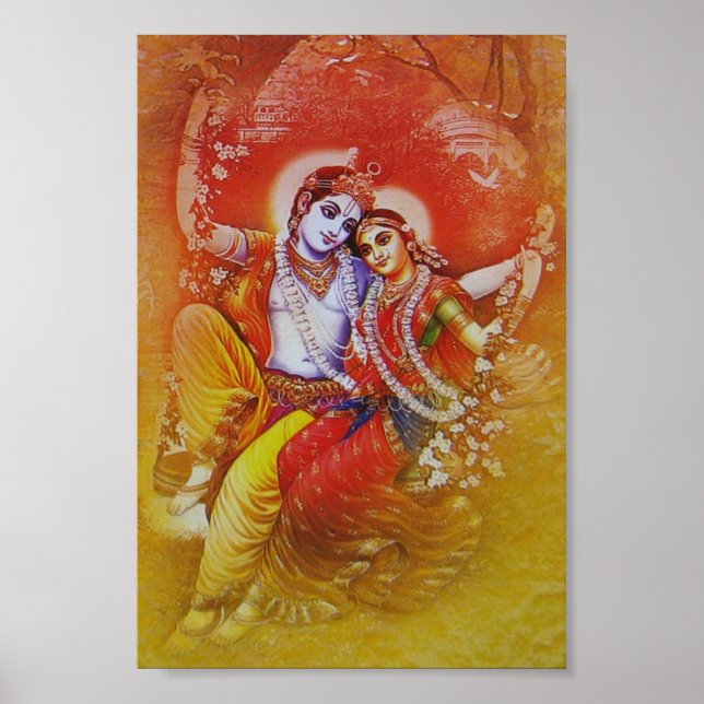 Radha Krishna Poster (Framsidan)