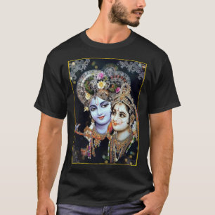 Radha-Krishna: Prästblommor av kärlekॐ T Shirt