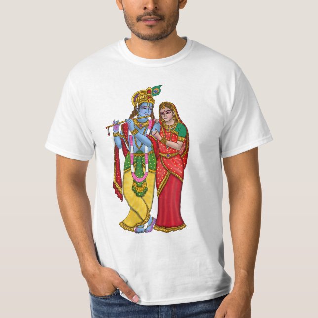 Radha Krishna T-Shirt (Framsida)