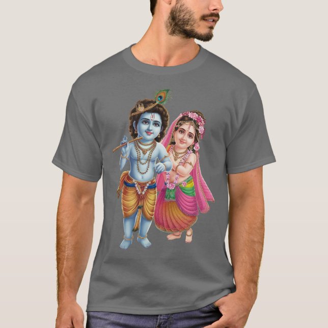 RADHA KRISHNA T SHIRT (Framsida)