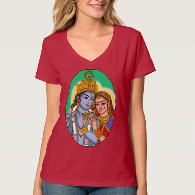 Radha Krishna T-Shirt (Framsida)