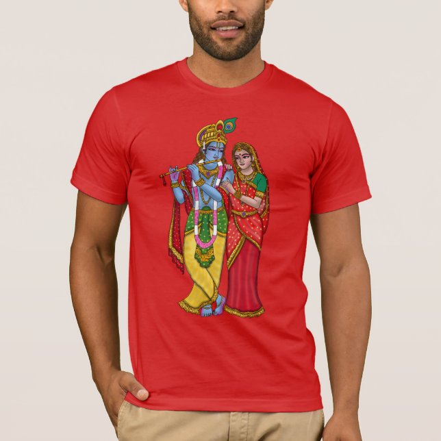 Radha Krishna T-Shirt (Framsida)