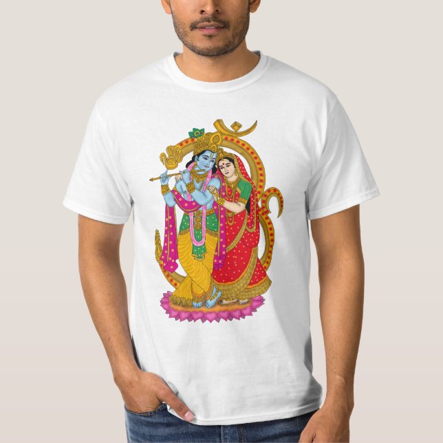 Radha Krishna T-Shirt (Framsida)