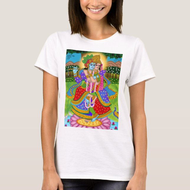 Radha Krishna T-Shirt (Framsida)