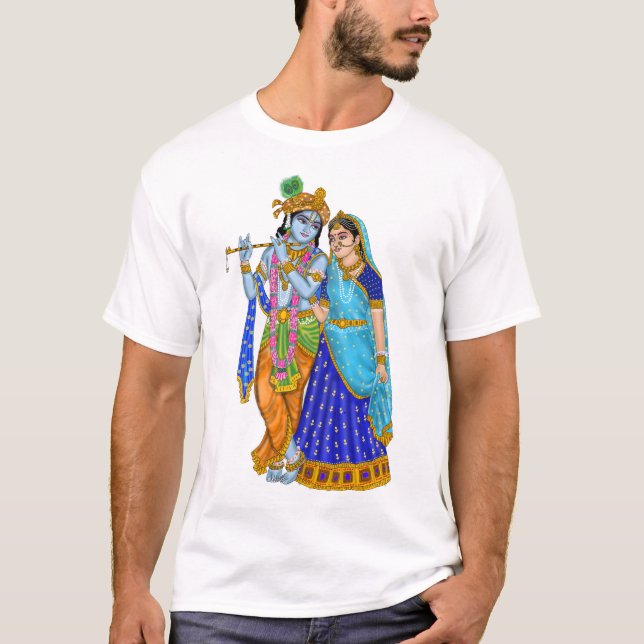 Radha Krishna T-Shirts (Framsida)
