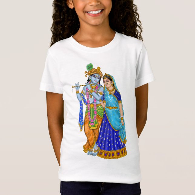 Radha Krishna T-Shirts (Framsida)