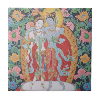 Radha-Krisna-plattan Kakelplatta