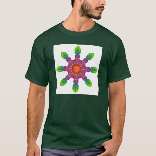 Radial Psychedelic T-shirt (Framsida)