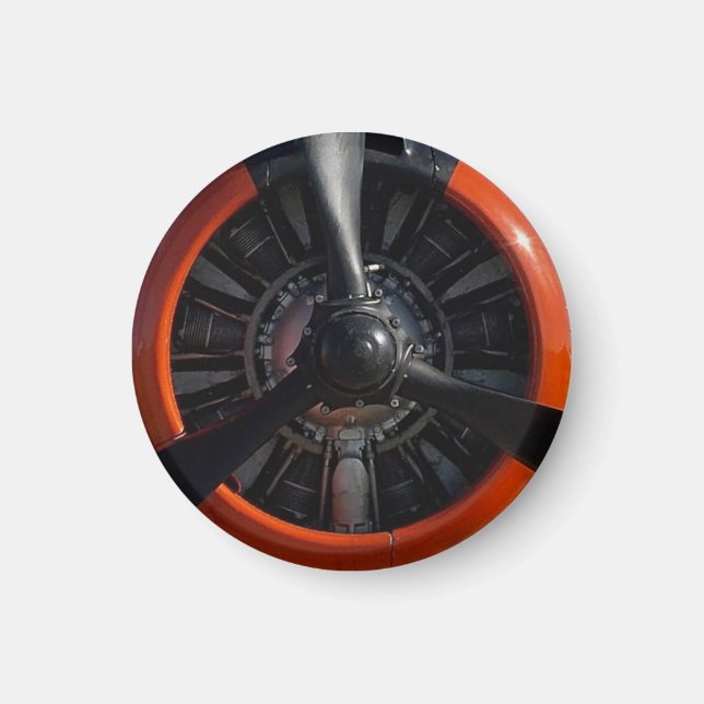 Radialmotor Magnet (Framsidan)