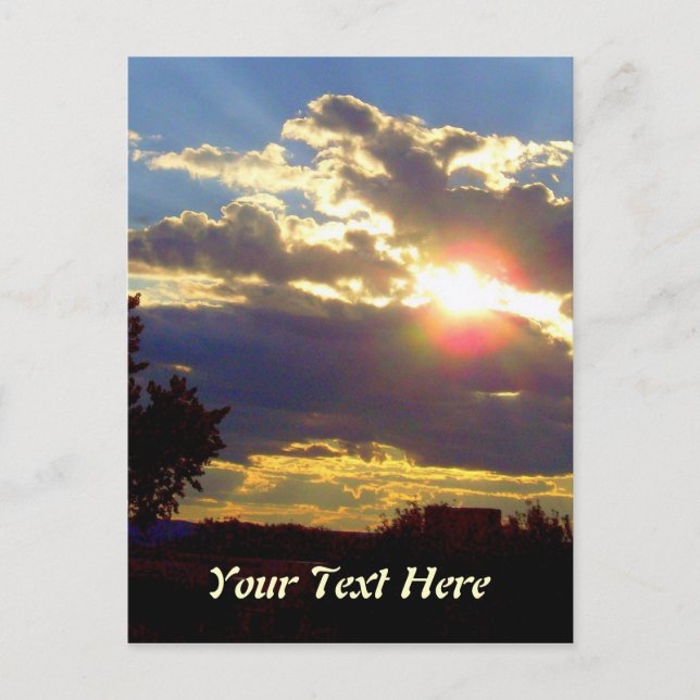 Radiance anpassningsbar vykort (Framsida)