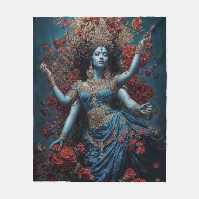 Radiance of Kali Fleecefilt (Framsidan)