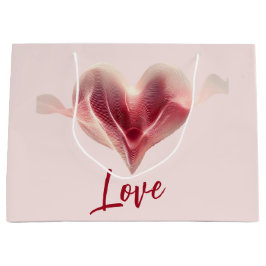 Radiant Abstract Heart of Love