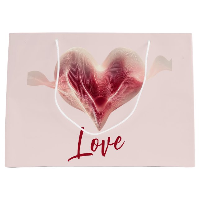 Radiant Abstract Heart of Love (Framsidan)